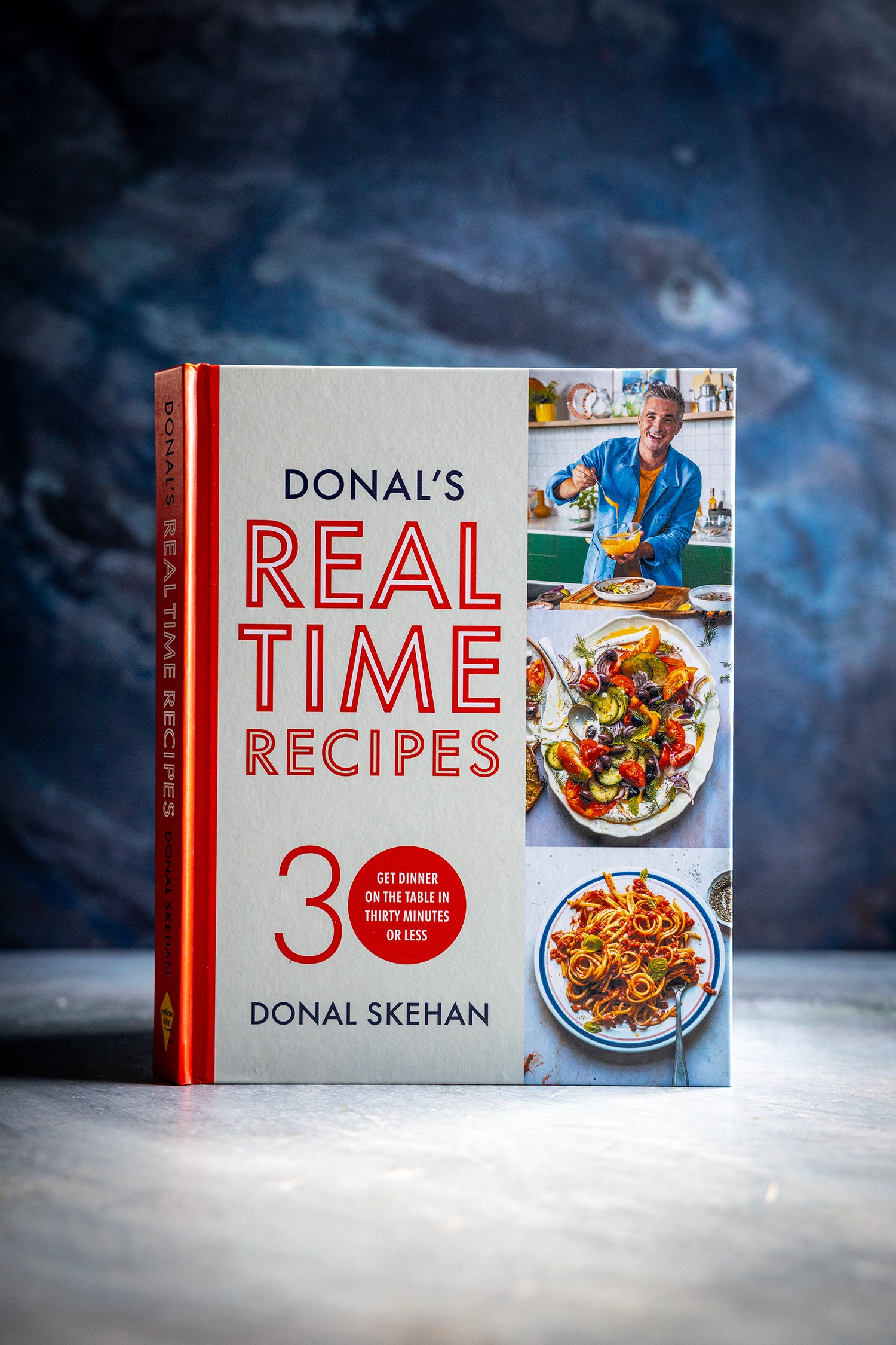 SIGNED COPY of Donal's Real Time Recipes: Get dinner on the table in 30 minutes or less!